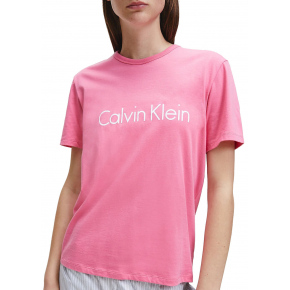 Dámské triko na spaní QS6105E-AD5 růžová - Calvin Klein
