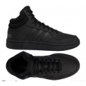 Pánské sportovní kotníkové boty Hoops 3.0 Mid Wtr GW6421 Černá - Adidas