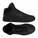 Pánské sportovní kotníkové boty Hoops 3.0 Mid Wtr GW6421 Černá - Adidas