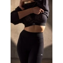 Sportovní podprsenka Non Wired Bra black/latte 7341C - Panache