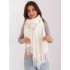 Dámský šátek AT SZ 23185.93P ecru - WoolFashion