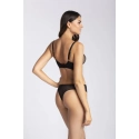 Dámská podprsenka NANCY 01 Černá s béžovou - Gatta