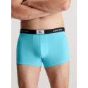 Pánské boxerky 3PK 000NB3528E I0Q šedé/modré/potisk