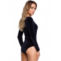 Dámské sametové body M567 černé - Moe