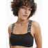 Dámské plavky horní díl BANDEAU-RP KW0KW01825BEH černé - Calvin Klein