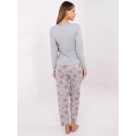 Dámské pyžamo DU PI FP 006.02 šedé - FPrice