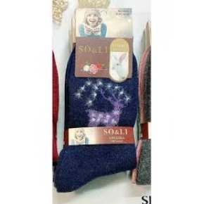 Dámské vlněné ponožky B601 2601 - Wik