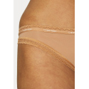 Dámská tanga QD3763E BO8 bronzová - Calvin Klein