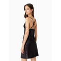 Dámská noční košilka 164716 3F206 00020 černá - Emporio Armani