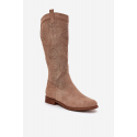 Kozačky HY51-860 hnědé - Step in style