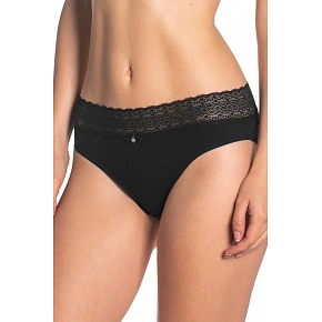 Dámské kalhotky BIKINI L-4002BI-02 černé - Lama