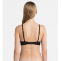 Podprsenka s kosticí QF1839E černá - Calvin Klein