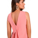 Dámské Stylove Šaty S157 Salmon Pink - Figl