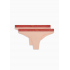Dámská tanga 2PACK 163333 3F235 03050 nude - Emporio Armani