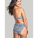 Vrchní díl plavek Serengeti Bandeau blue animal SW1653 - Panache