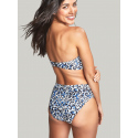 Vrchní díl plavek Serengeti Bandeau blue animal SW1653 - Panache