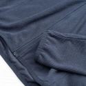 Dámská fleecová mikina Damis II FULL ZIP W 92800621589 tmavě modrá  - Hi-Tec