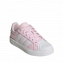 Dětská obuv Streettalk JQ8609 růžovo-bílá - Adidas