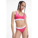 Dámská podprsenka QF5490E VHZ růžová - Calvin Klein
