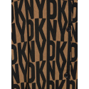 Dámská noční košile YI00017 202 hnědá s potiskem - DKNY