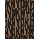Dámská noční košile YI00017 202 hnědá s potiskem - DKNY