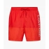 Pánské koupací kraťasy - KM00729 XNL - červená - Calvin Klein