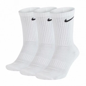 Unisex ponožky Everyday Cushion Crew SX7664-100 bílé - Nike