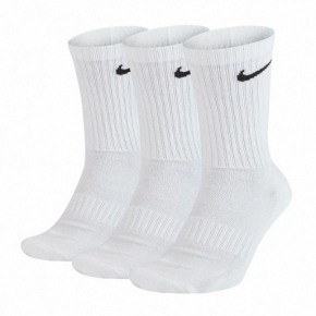 Unisex ponožky Everyday Cushion Crew SX7664-100 bílé - Nike
