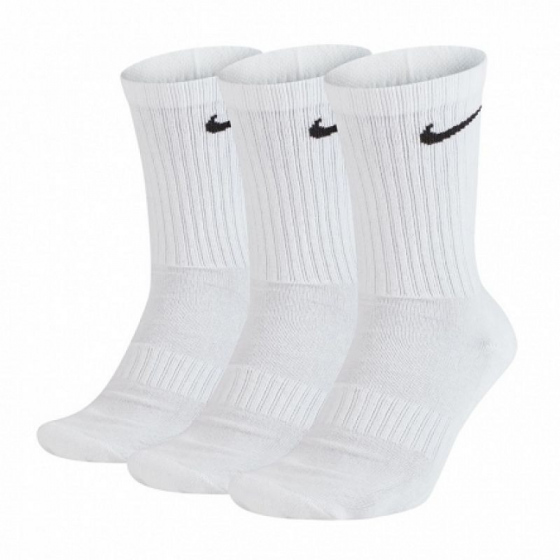 Unisex ponožky Everyday Cushion Crew SX7664-100 bílé - Nike