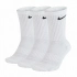 Unisex ponožky Everyday Cushion Crew SX7664-100 bílé - Nike