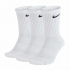 Unisex ponožky Everyday Cushion Crew SX7664-100 bílé - Nike
