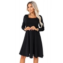 Dámské šaty 574-3 IVANA černé - Numoco