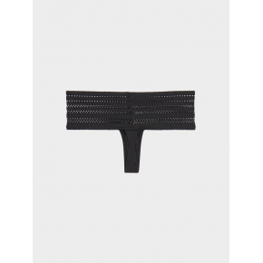 Dámská tanga Cotton Wide thong DK5025 - DKNY