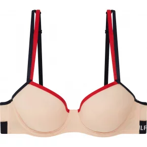 Podprsenka s kosticí UW0UW01822-TD5 růžová - Tommy Hilfiger