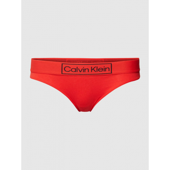 Dámské kalhotky Heritage - QF6775E XM9 - červenooranžová - Calvin Klein