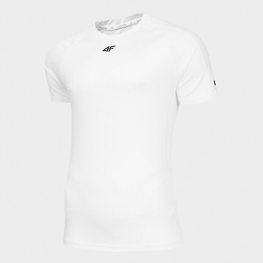 Pánské sportovní tričko D4Z19-TSMF290 bílé - 4F