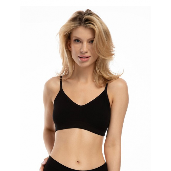 Dámská podprsenka Bamboo Bralette černá - Julimex