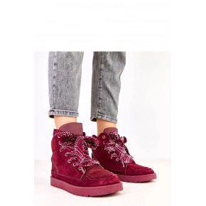 Sportovní zimní obuv C2077 bordó -Solea Sportovní zimní obuv C2077 bordó -Solea
