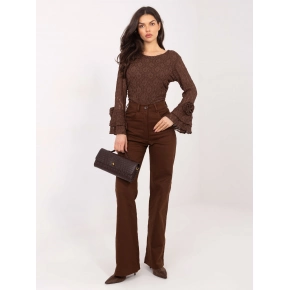 Dámské kalhoty LK SP 510106.14P Tmavě hnědá - FPrice