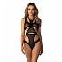 Dámské svůdné body Mercuris Teddy černé - Obsessive