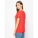 Dámské tričko 164340 0P291 00074 červená - Emporio Armani