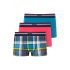 Pánské boxerky 3Pack 17302913 B91 modré s potiskem - Jockey