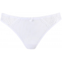 Dámské luxusní tanga V-10218 bílé - Axami