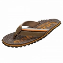 Unisex žabky Cairns Oranžová-hnědá-černá - Gumbies