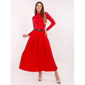 Dámská sukně DHJ SD 19720-1.32 Červená - FPrice Dámská sukně DHJ SD 19720-1.32 Červená - FPrice