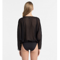 Plážový overál KW0KW00404-001 černá - Calvin Klein