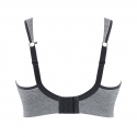 Podprsenka balkonetka Sports Balconnet charcoal marl 9441 melanž - Sculptresse