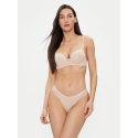 Dámská tanga UW0UW02473 DW5 sv. béžové - Tommy Hilfiger