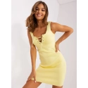 Dámské šaty BA SK 2303.05P žluté - FPrice