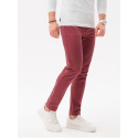 Pánské kalhoty P1059 vínové - Ombre